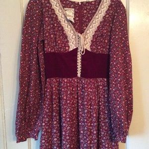 Gunne Sax Midi Dress